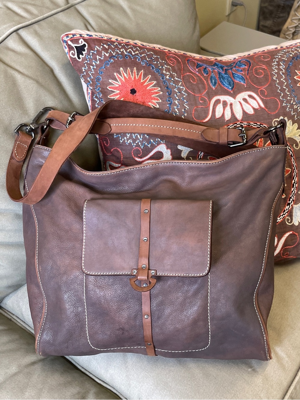 Sundance | Italian Leather Bag w/Shoulder Strap & Crossbody Strap ♥ Like new!